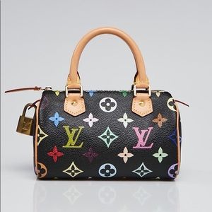 ISO Louis Vuitton Mini Speedy HL Multicolor Black